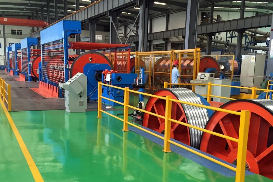 rigid stranding machine