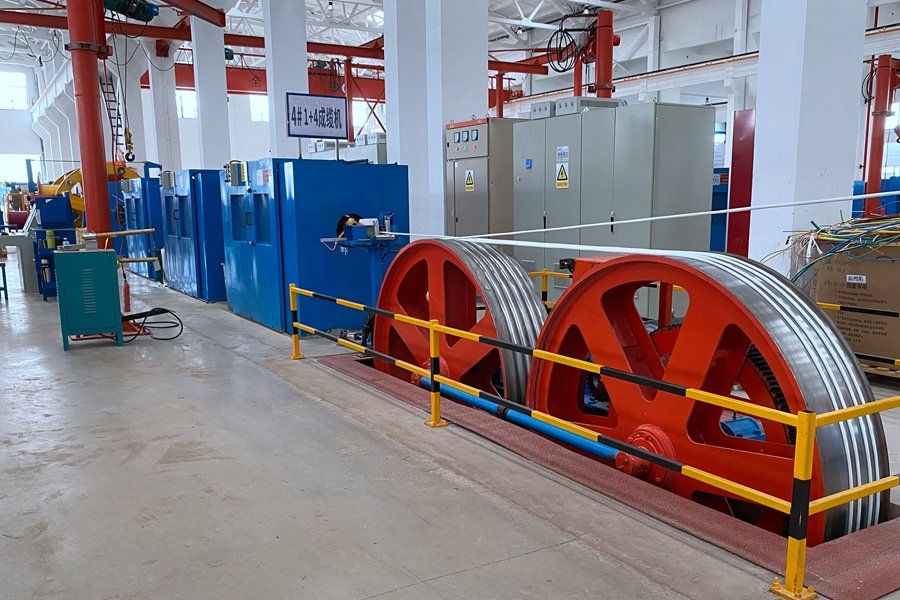 planetary+bow type cabling machine