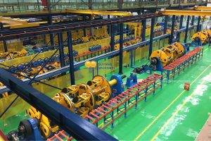 steel wire armoring machine for submarine fiber optical cables