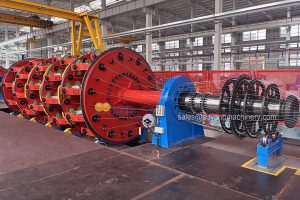 steel wire armoring machine
