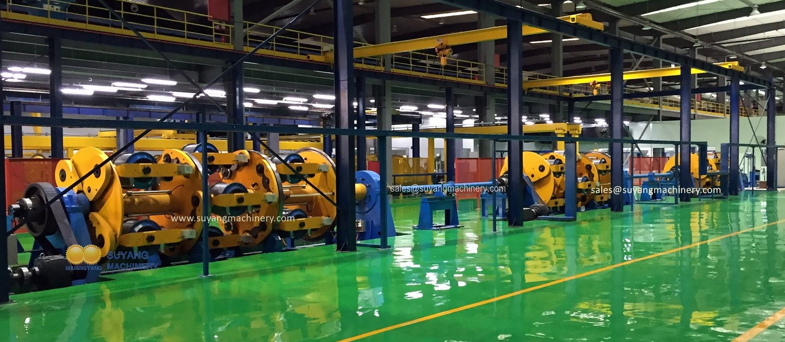 steel wire armoring machine for submarine fiber optical cables