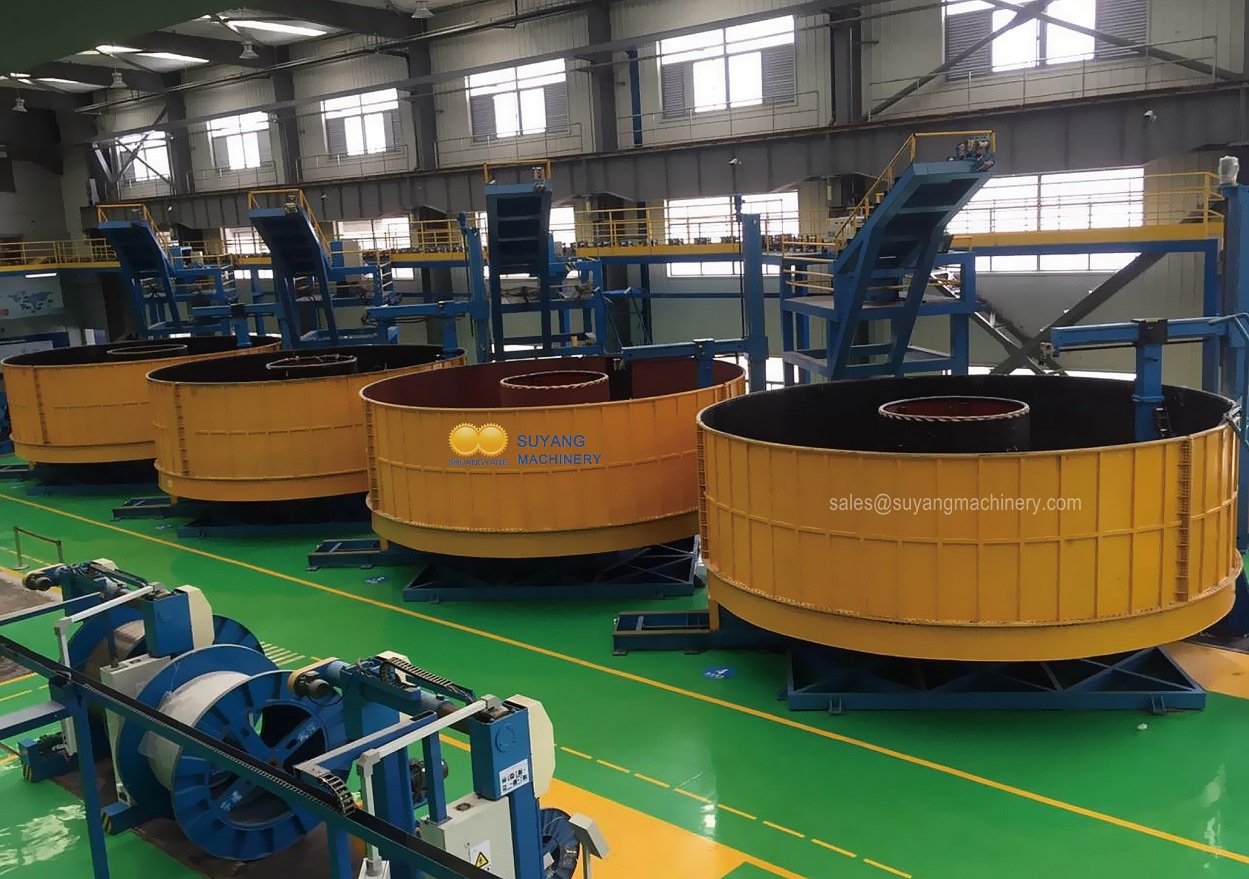 steel wire armoring machine for submarine fiber optical cables