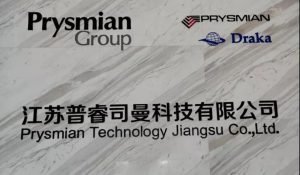 prysmian jiangsu china in yixing city
