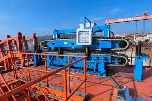 linear cable laying machine offshore